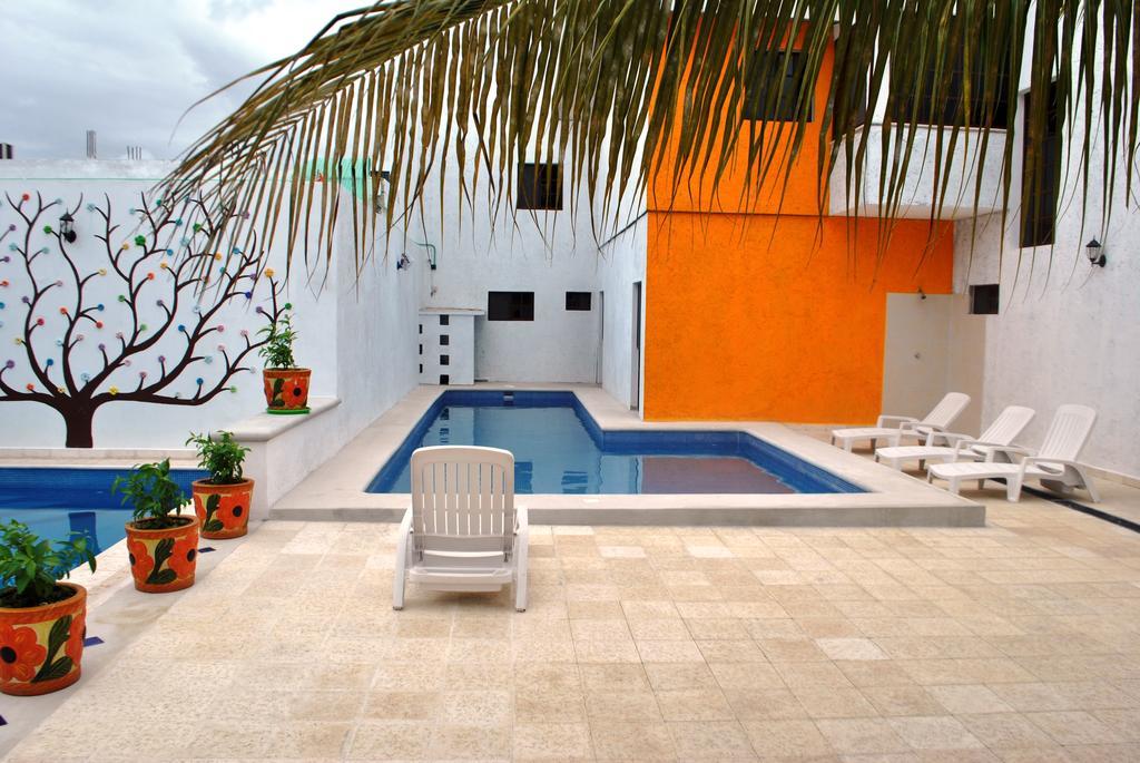 Mexicasa Cancun Hostel Cancún Exterior foto